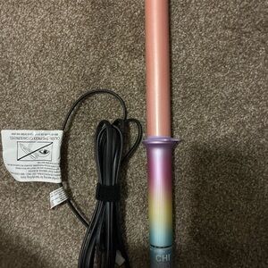CHI Rainbow Curling Wand - Pink and Purple